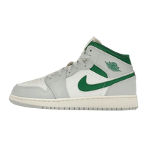 Jordan 1 Mid White Pure Platinum Pine Green (GS) — kolab