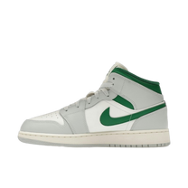 Jordan 1 Mid White Pure Platinum Pine Green (GS) — kolab