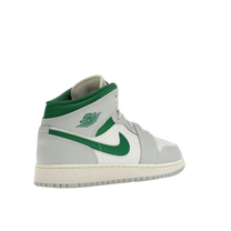 Jordan 1 Mid White Pure Platinum Pine Green (GS) — kolab