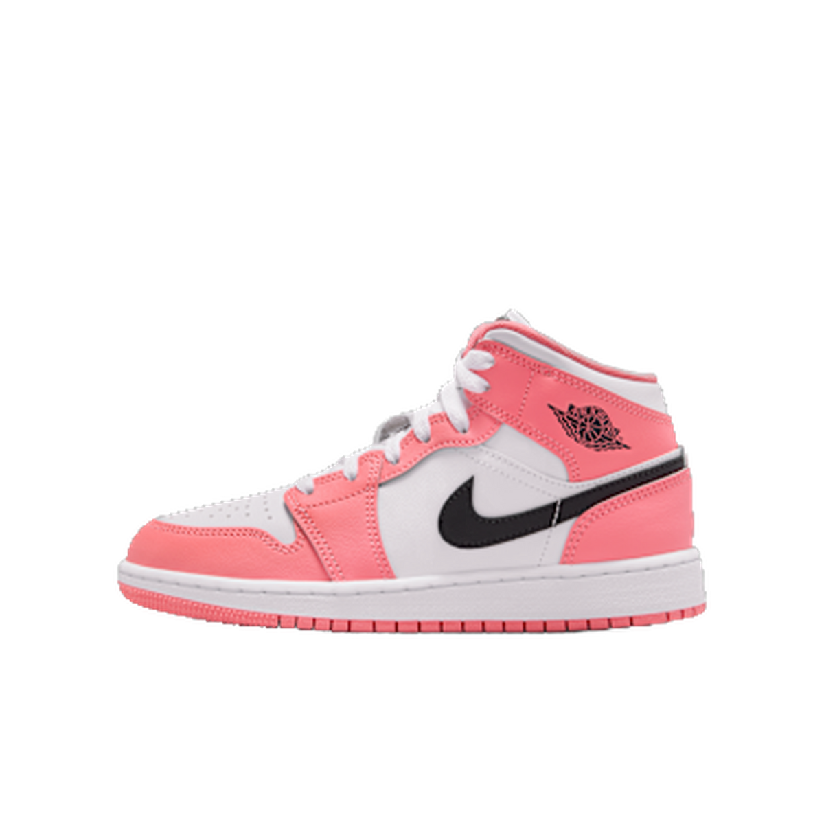Jordan 1 Mid Pink Gaze (GS) — kolab