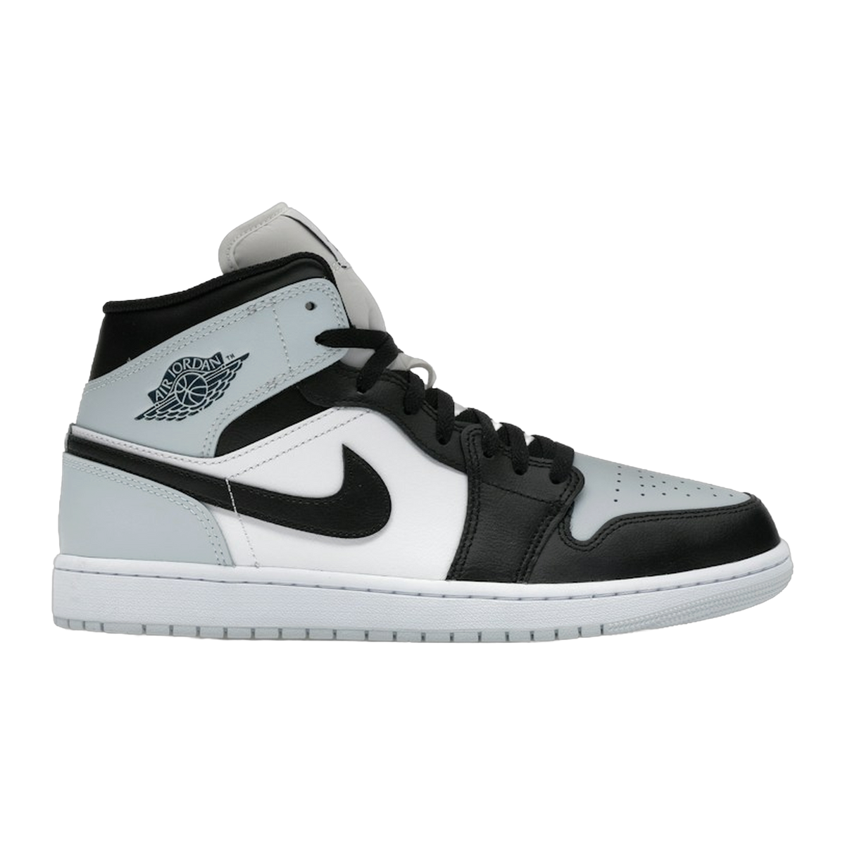 Jordan 1 Mid Black Aura Squadron Blue — kolab