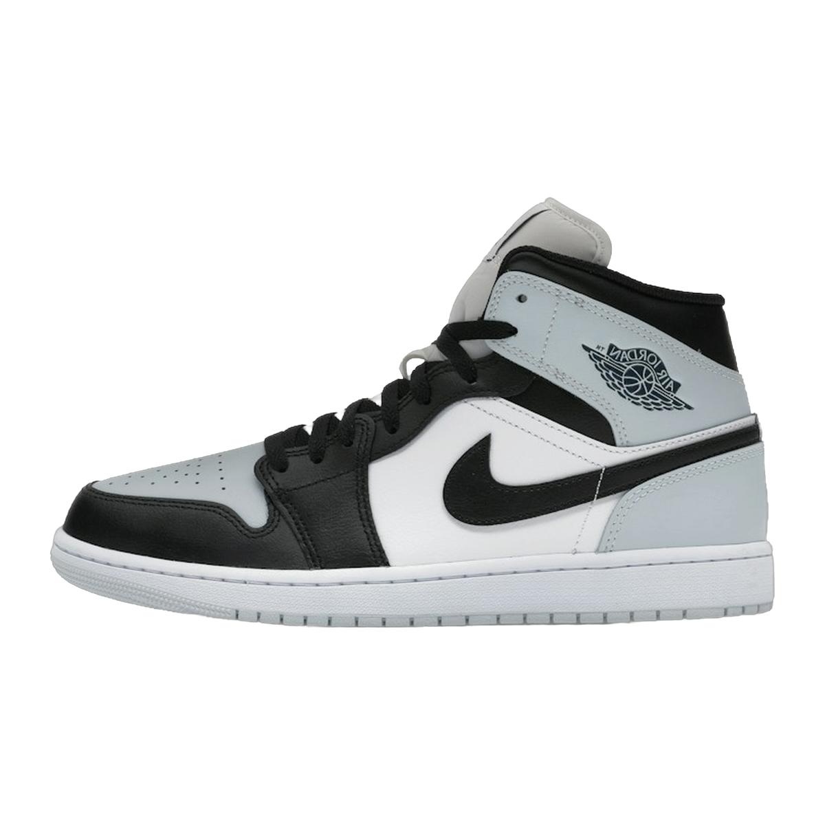 Jordan 1 Mid Black Aura Squadron Blue — kolab