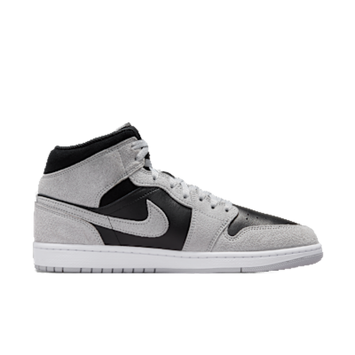 Jordan 1 Mid Light Smoke Grey Black · kolab