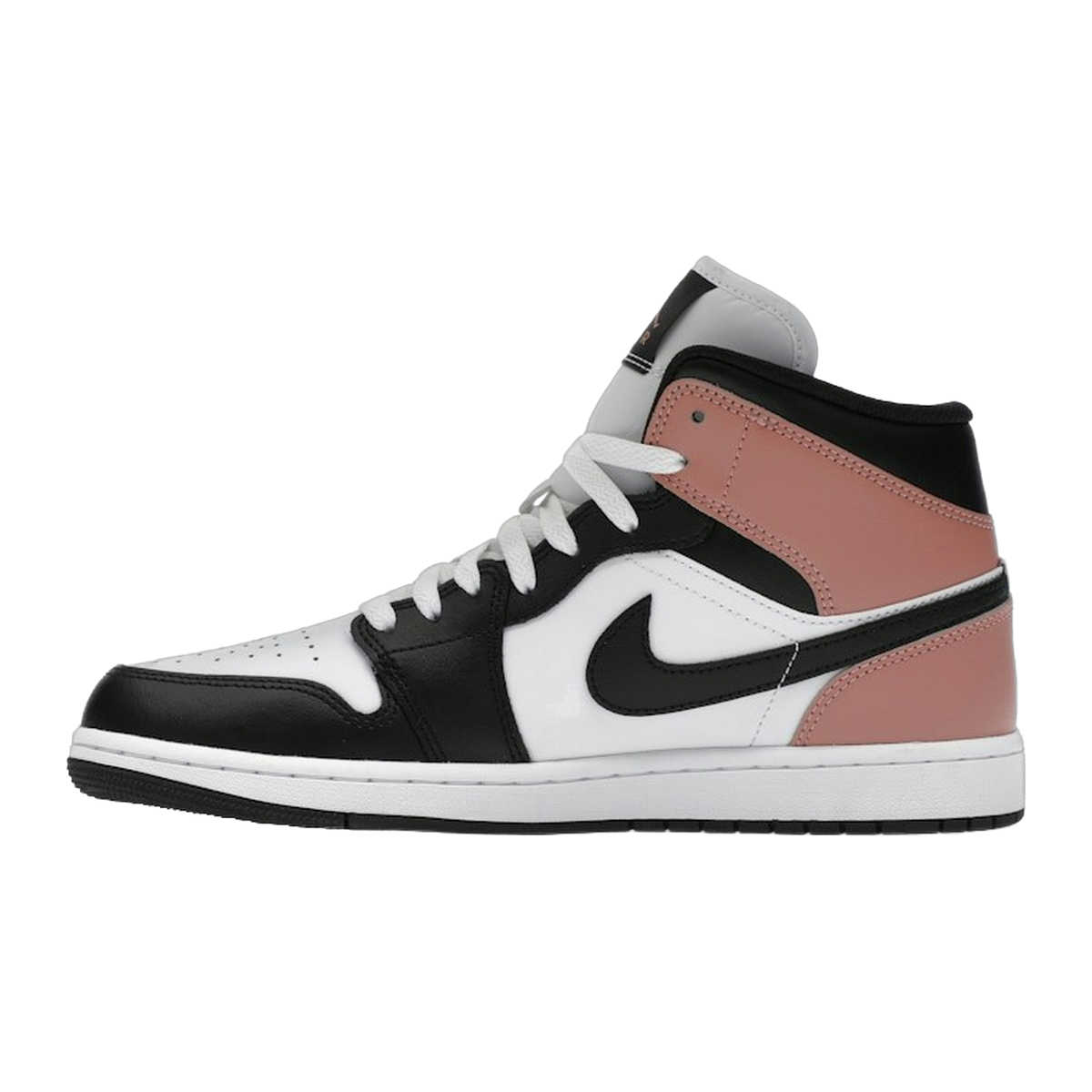 Jordan 1 Mid White Rust Pink Black — kolab