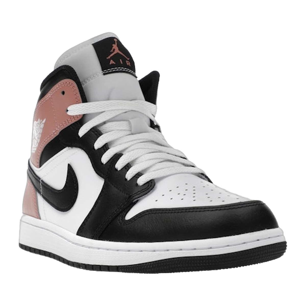 Jordan 1 Mid White Rust Pink Black — kolab