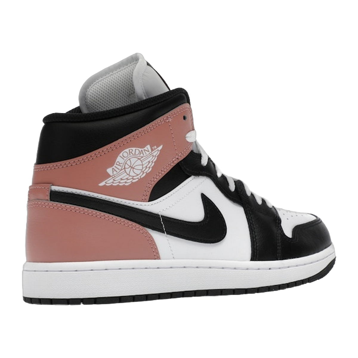 Jordan 1 Mid White Rust Pink Black — kolab