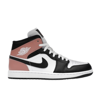 Jordan 1 Mid White Rust Pink Black — kolab