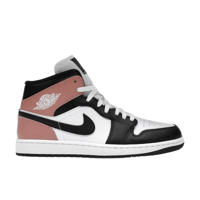 Jordan 1 Mid White Rust Pink Black — kolab