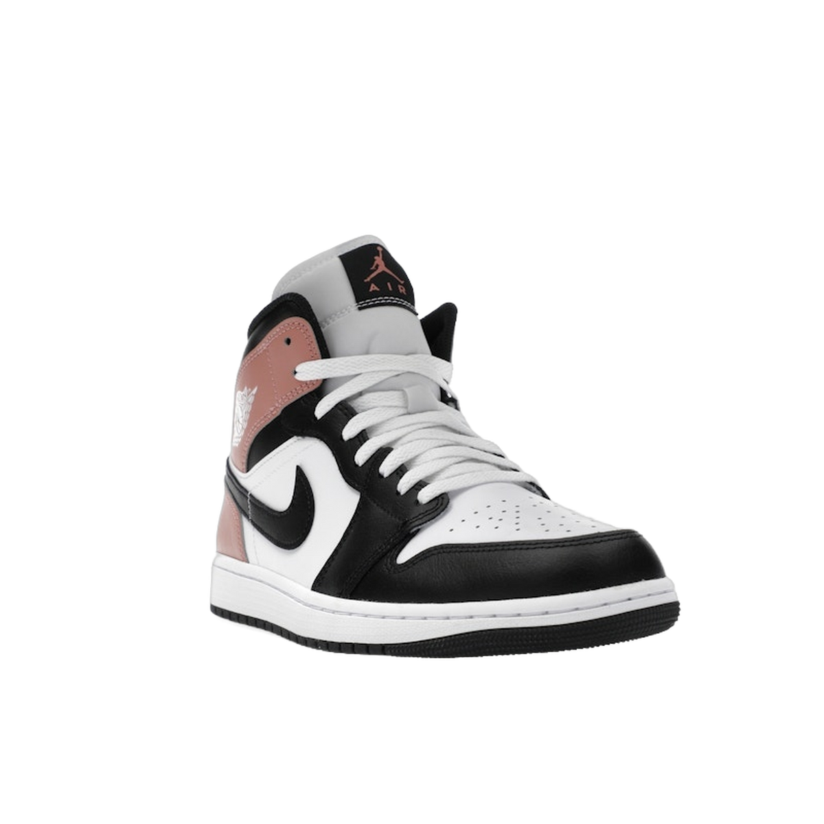 Jordan 1 Mid White Rust Pink Black — kolab