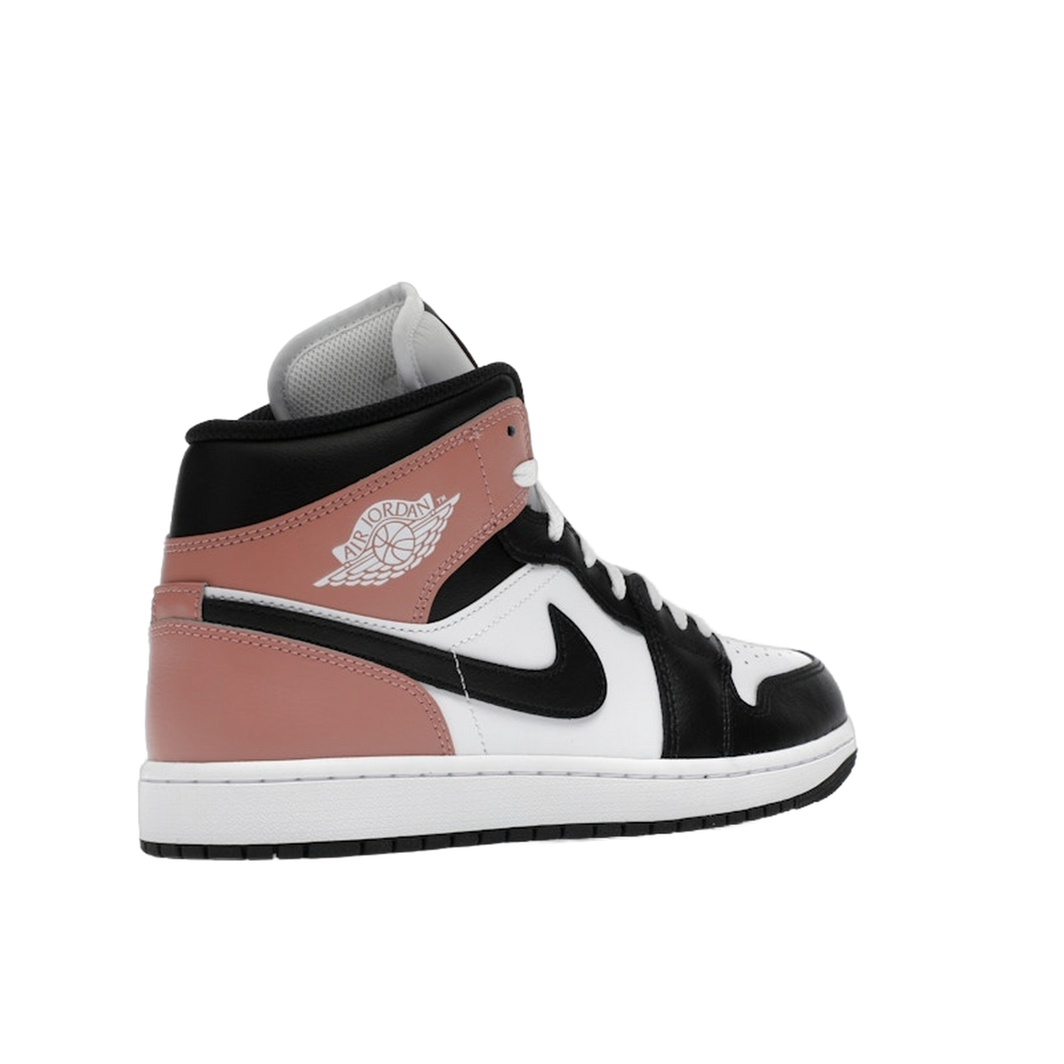 Jordan 1 Mid White Rust Pink Black — kolab