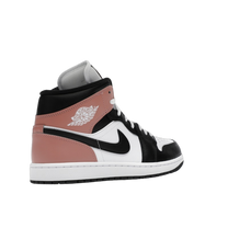 Jordan 1 Mid White Rust Pink Black — kolab