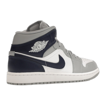 Jordan 1 Mid Wolf Grey Midnight Navy — kolab
