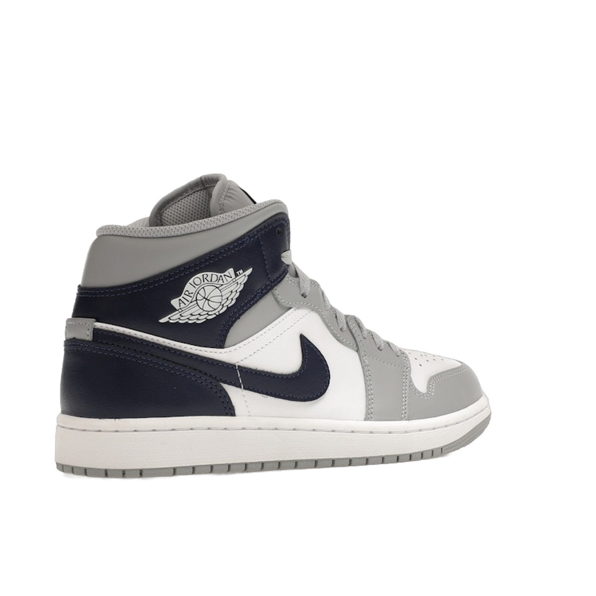 Jordan 1 Mid Wolf Grey Midnight Navy — kolab