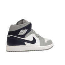 Jordan 1 Mid Wolf Grey Midnight Navy — kolab
