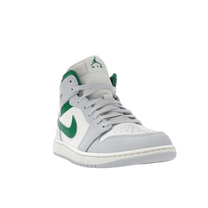 Jordan 1 Mid White Pure Platinum Pine Green — kolab