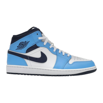 Jordan 1 Mid University Blue Midnight Navy — kolab