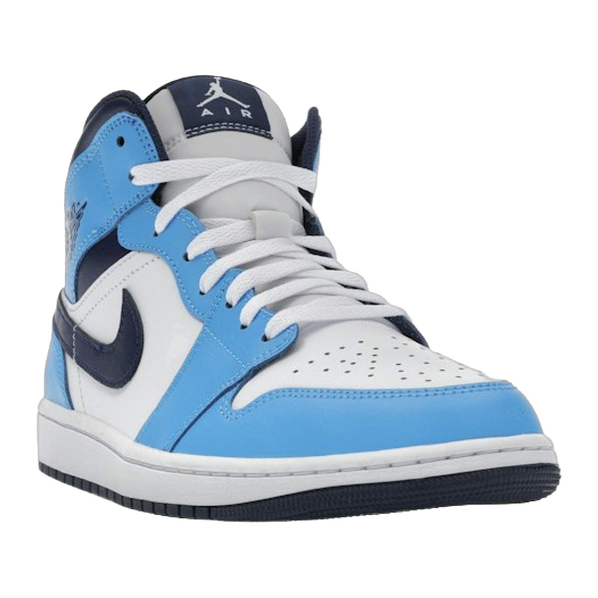 Jordan 1 Mid University Blue Midnight Navy — kolab