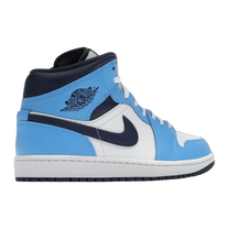 Jordan 1 Mid University Blue Midnight Navy — kolab
