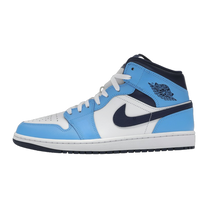 Jordan 1 Mid University Blue Midnight Navy — kolab