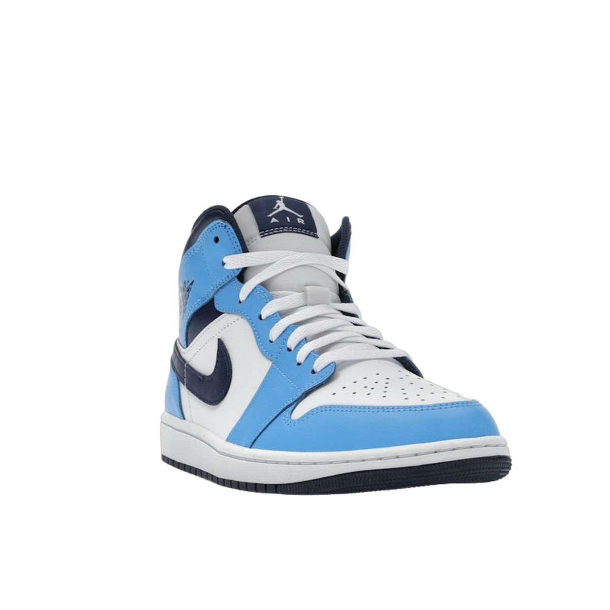 Jordan 1 Mid University Blue Midnight Navy — kolab