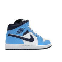 Jordan 1 Mid University Blue Midnight Navy — kolab