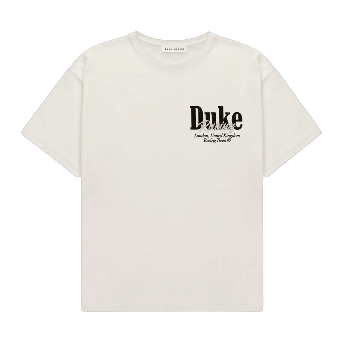 DR Grey Pit Stop Vintage White T-Shirt