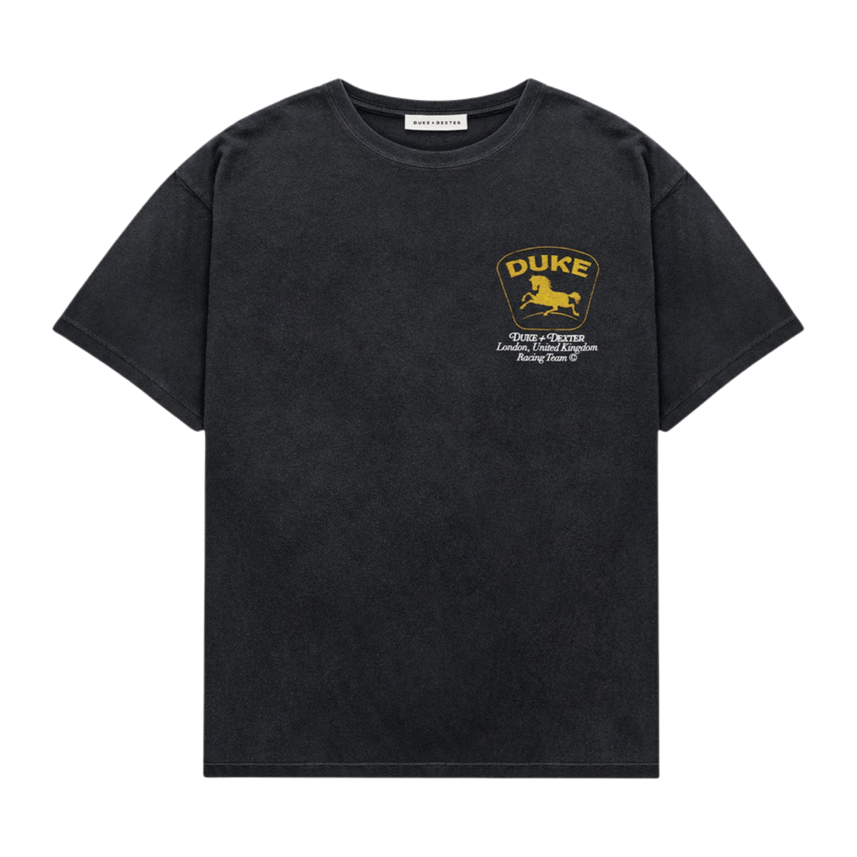 DR Sponsors Washed Black + Yellow T-Shirt