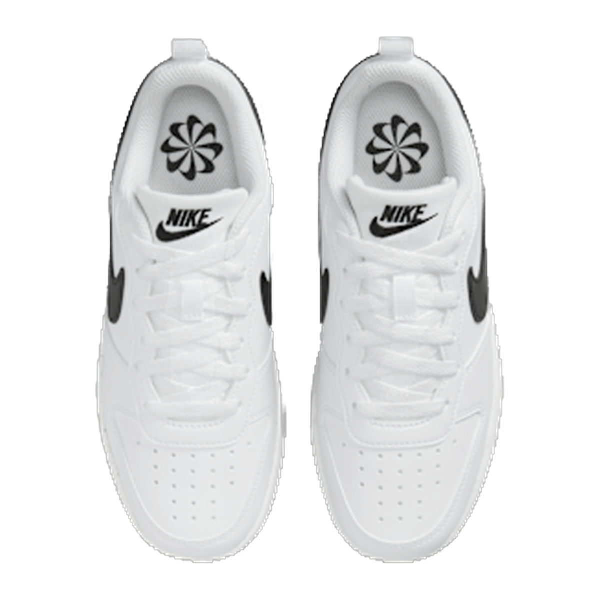 Nike Court Borough Low Recraft White Black (GS) — kolab