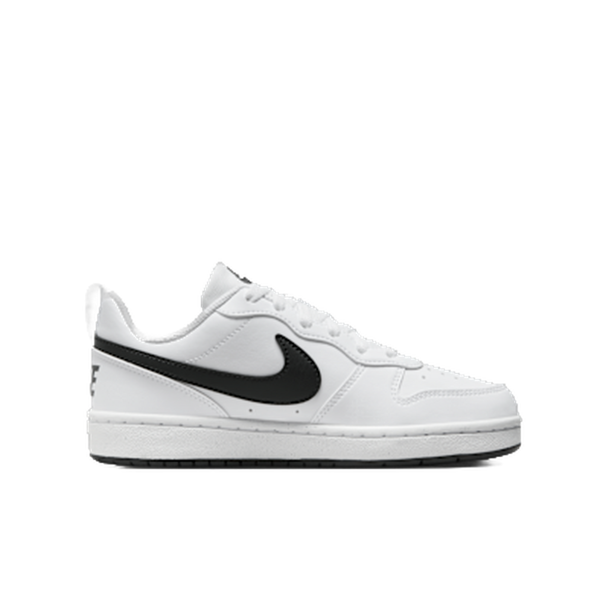 Nike Court Borough Low Recraft White Black (GS) — kolab