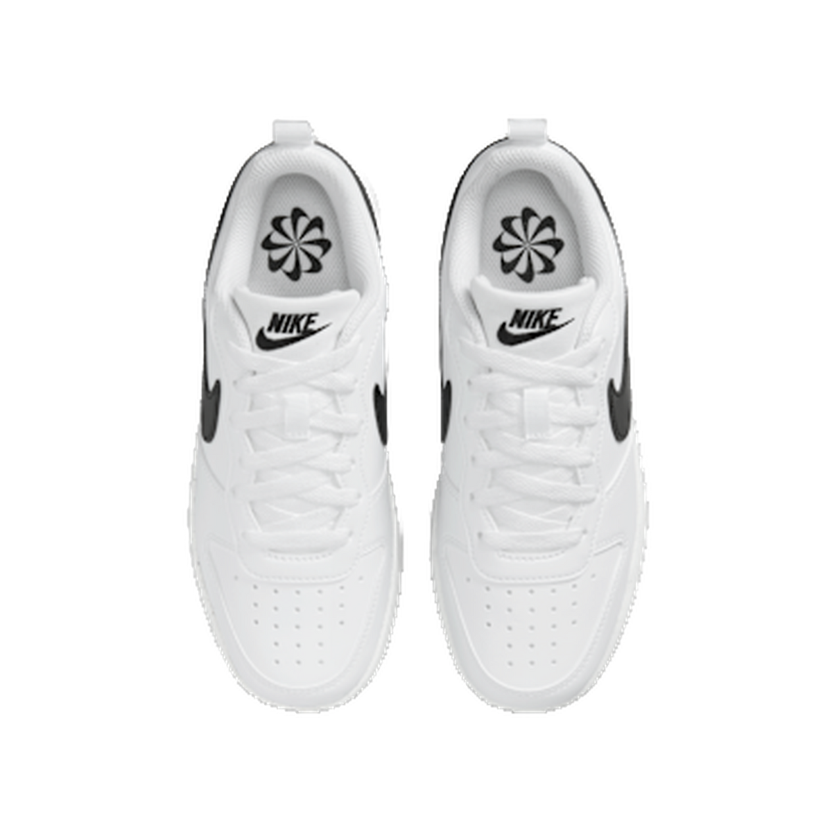 Nike Court Borough Low Recraft White Black (GS) — kolab