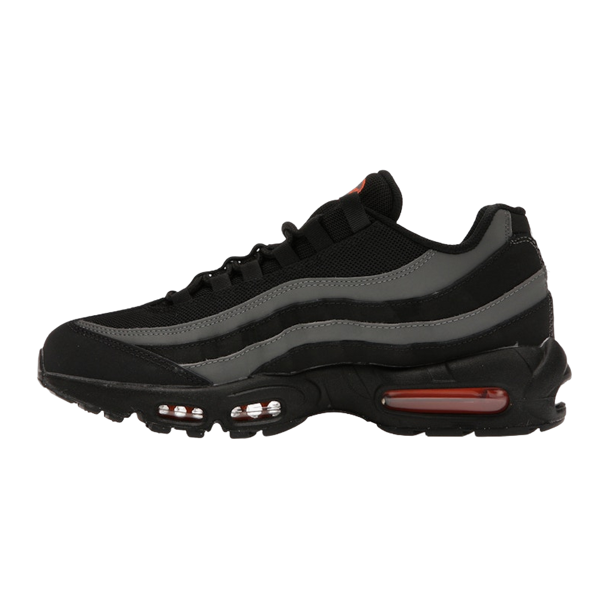 Nike Air Max 95 Black Grey Safety Orange — kolab