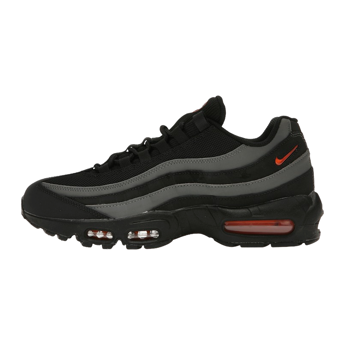 Nike Air Max 95 Black Grey Safety Orange — kolab