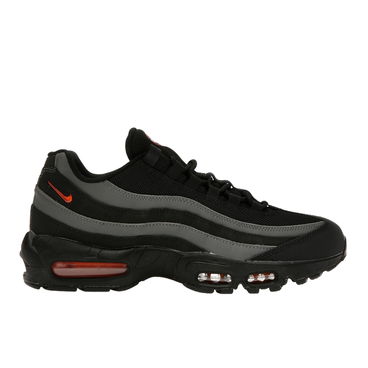 Nike Air Max 95 Black Grey Safety Orange — kolab