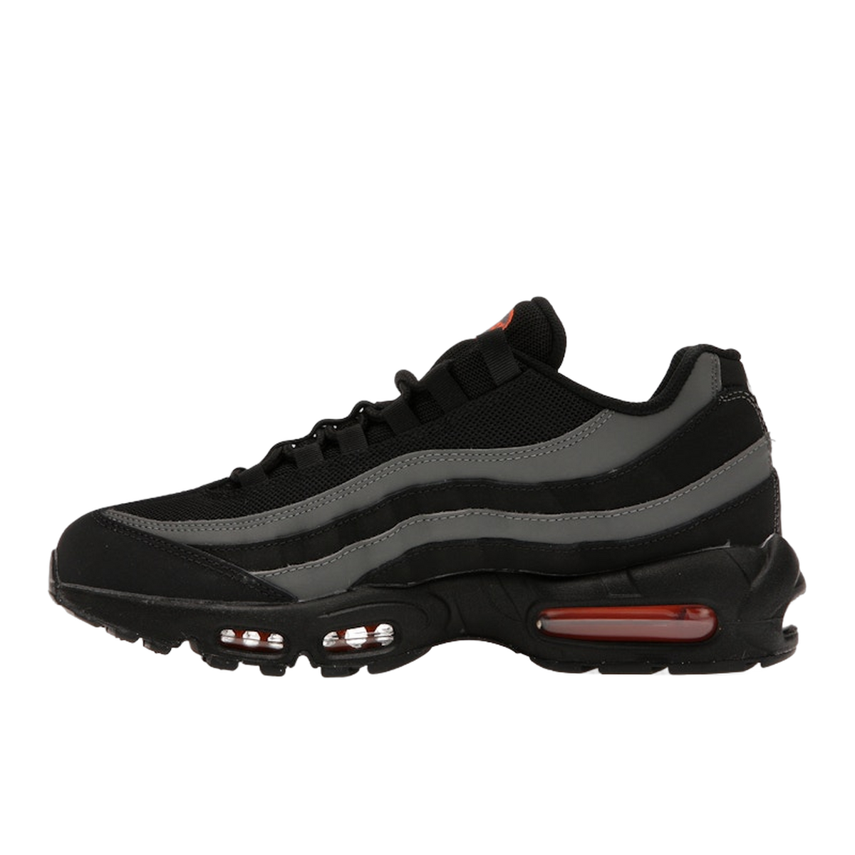 Nike Air Max 95 Black Grey Safety Orange — kolab