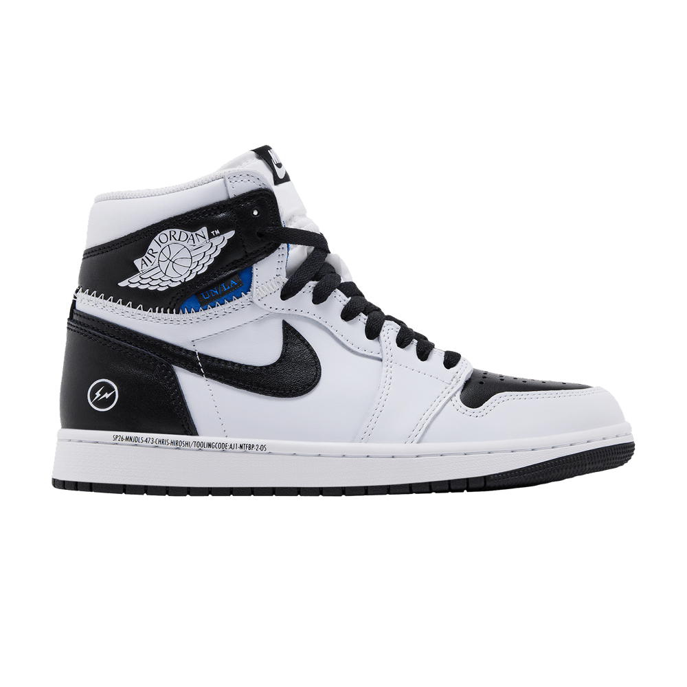 Jordan 1 Retro High OG SP Fragment x Union LA White Black
