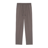 Elastic Waist Flannel Pants