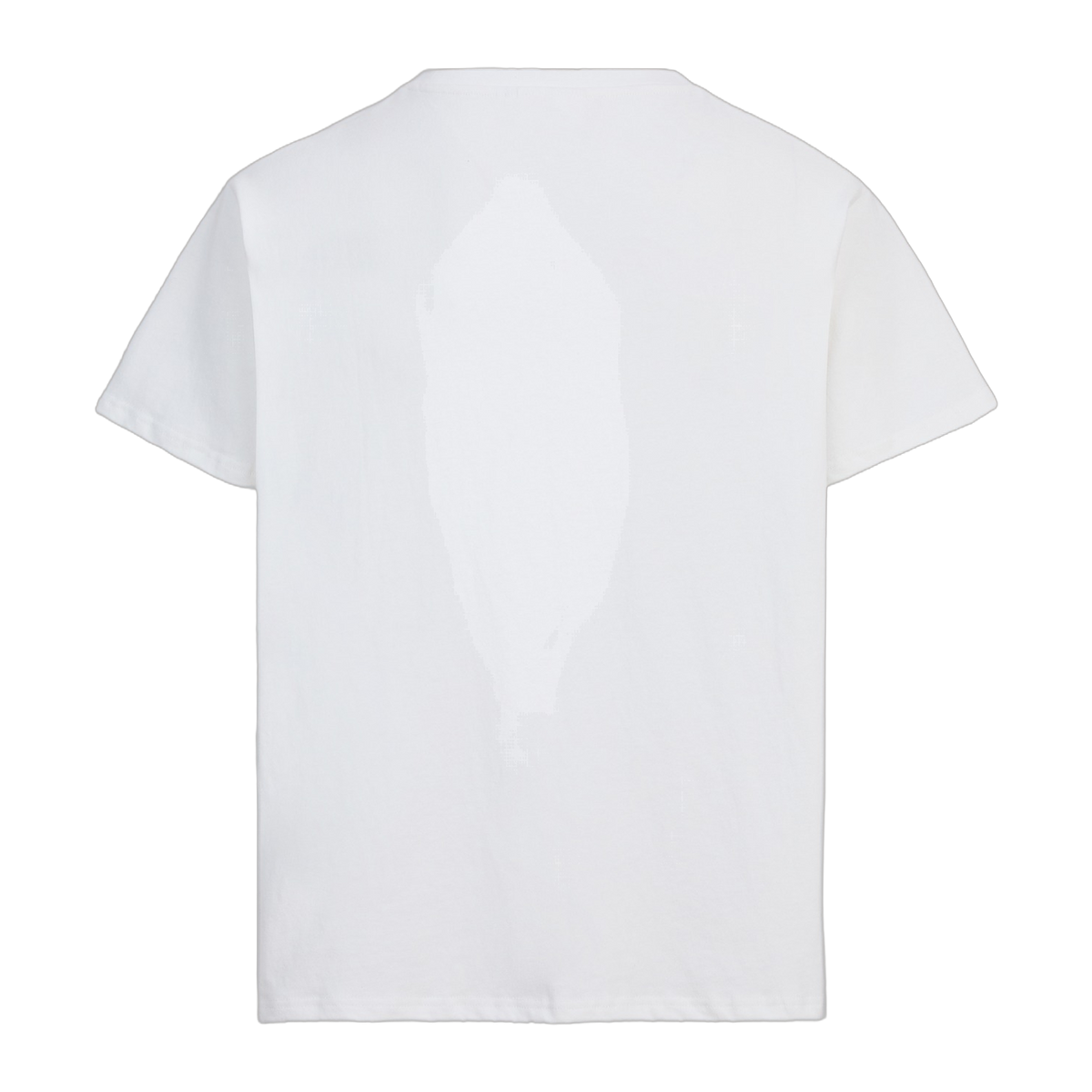 Embroidered Paisley Tee Off White, back