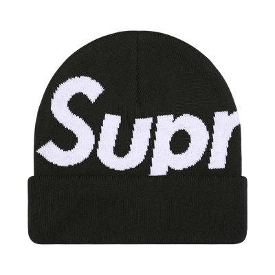 Supreme Big Logo Beanie 'Black'
