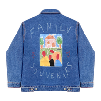 Family Souvenir (Blue) Denim Jacket