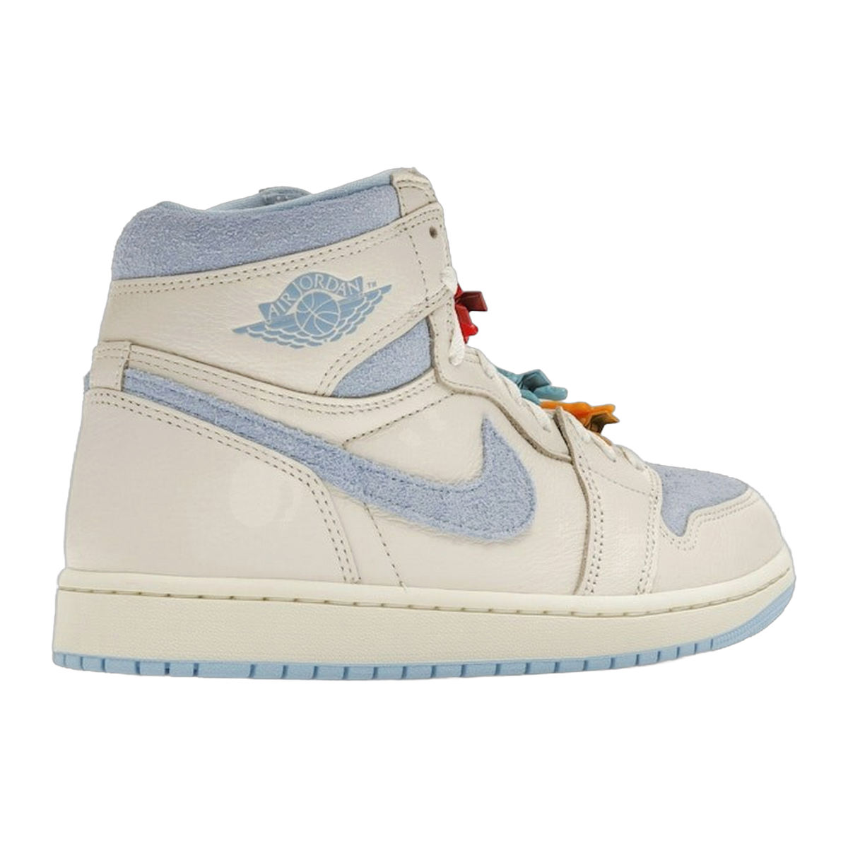 Jordan 1 Retro High OG Pale Ivory Psychic Blue · kolab