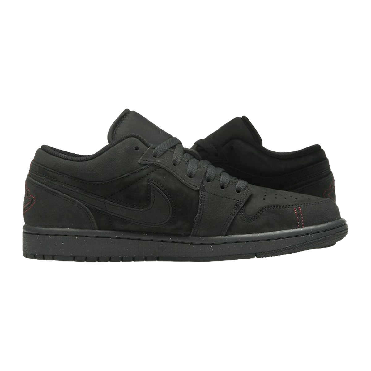 Jordan 1 Low SE Craft Dark Smoke Grey Varsity Red — kolab