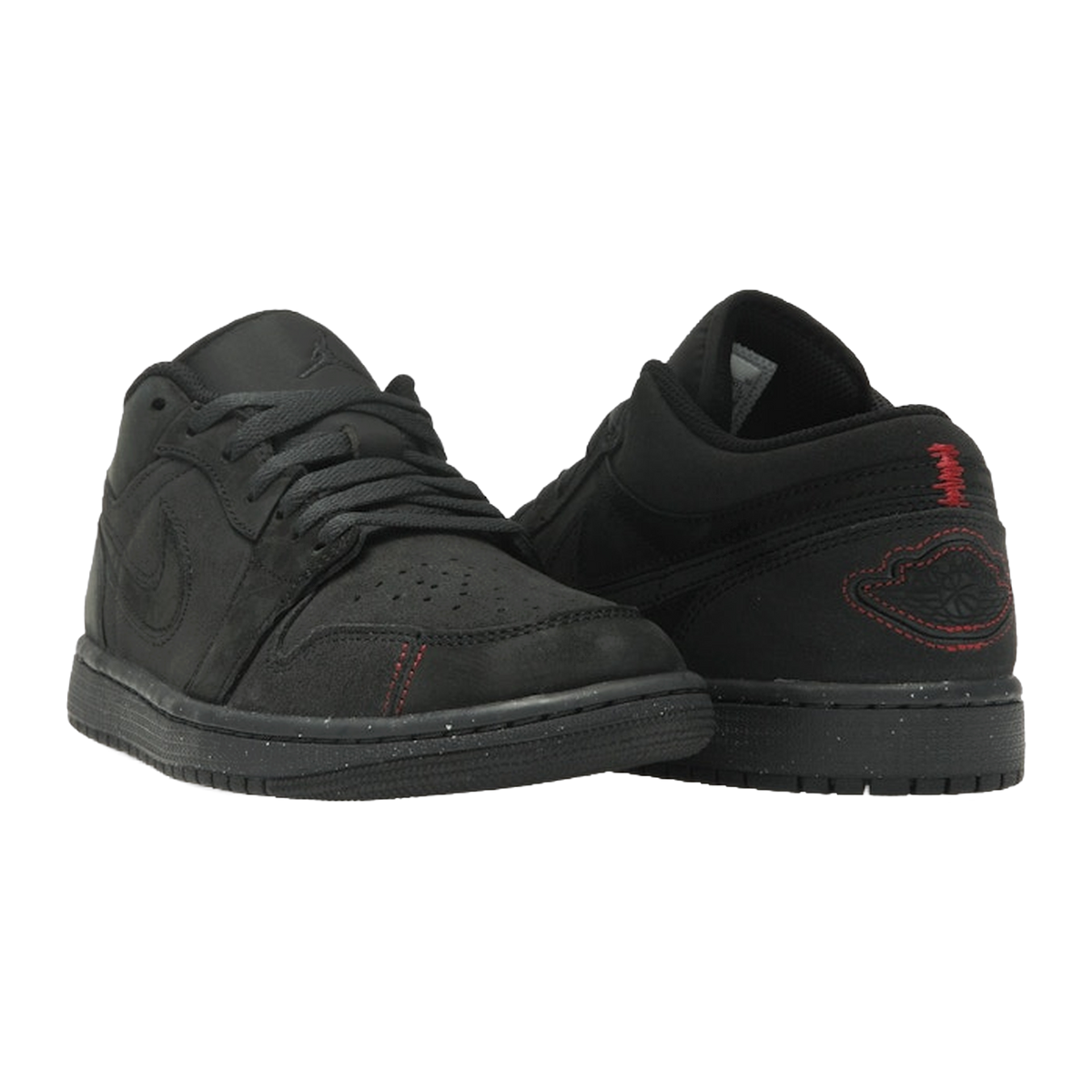 Jordan 1 Low SE Craft Dark Smoke Grey Varsity Red — kolab