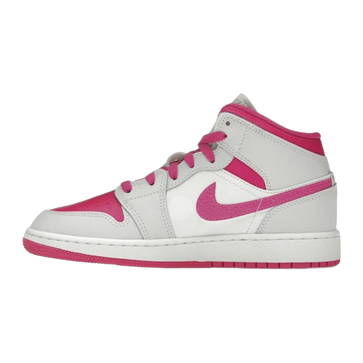 Jordan 1 Mid Fire Pink (GS) — kolab