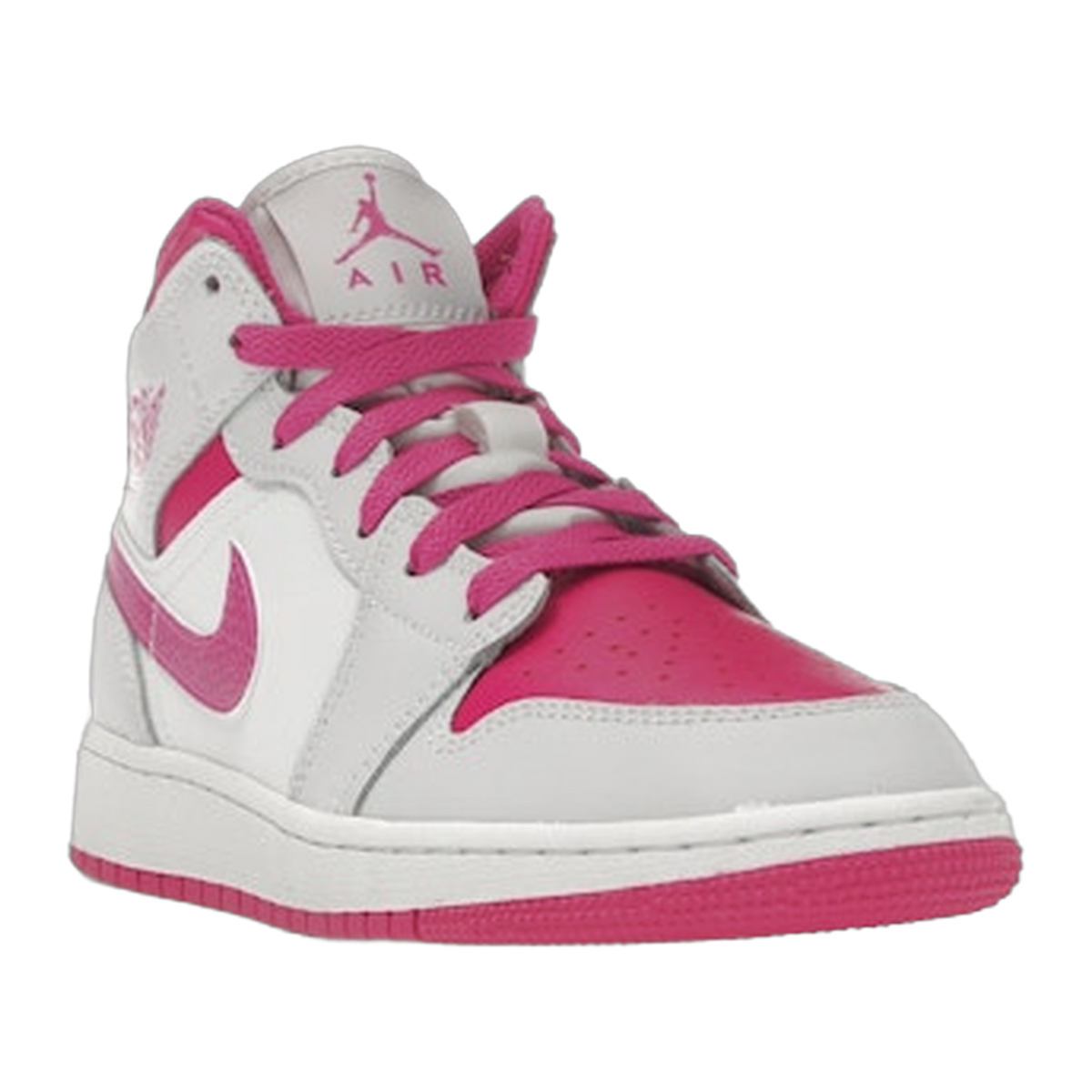 Jordan 1 Mid Fire Pink (GS) — kolab