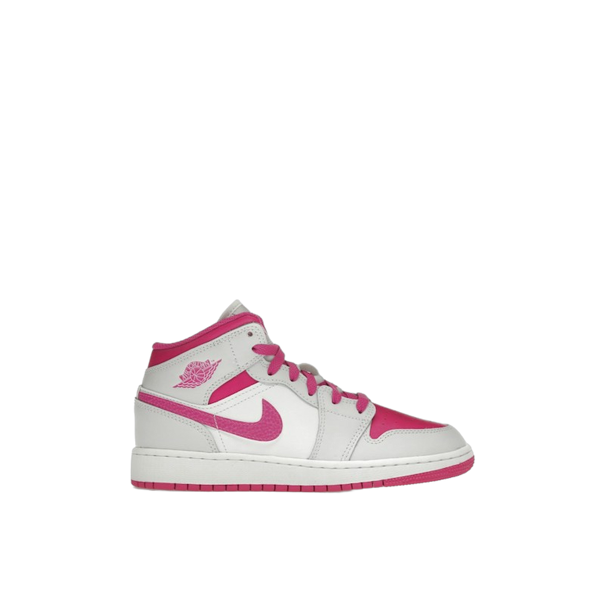 Jordan 1 Mid Fire Pink (GS) — kolab