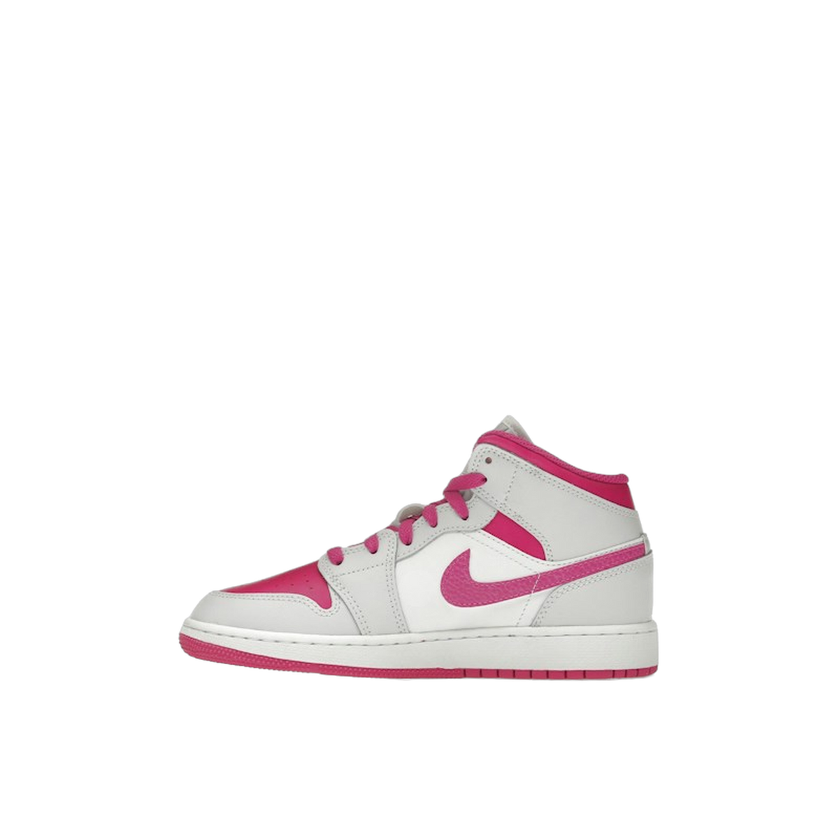 Jordan 1 Mid Fire Pink (GS) — kolab