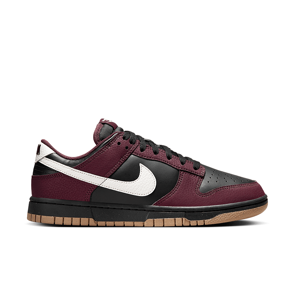 Nike Dunk Low Next Nature Burgundy Crush Black