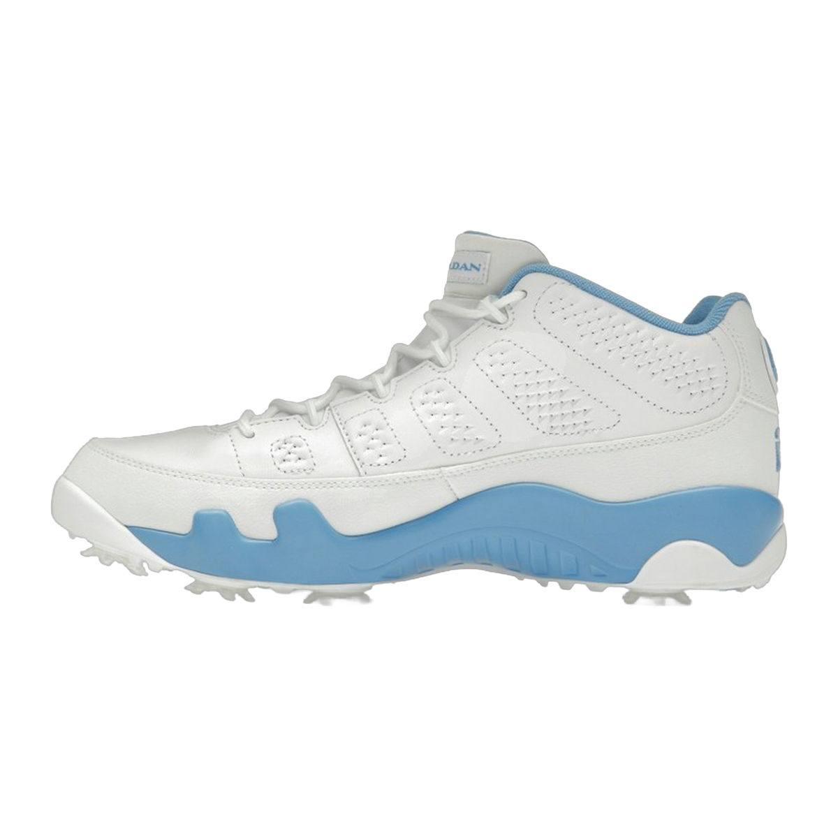 Jordan 9 Retro Low Golf White University Blue — kolab
