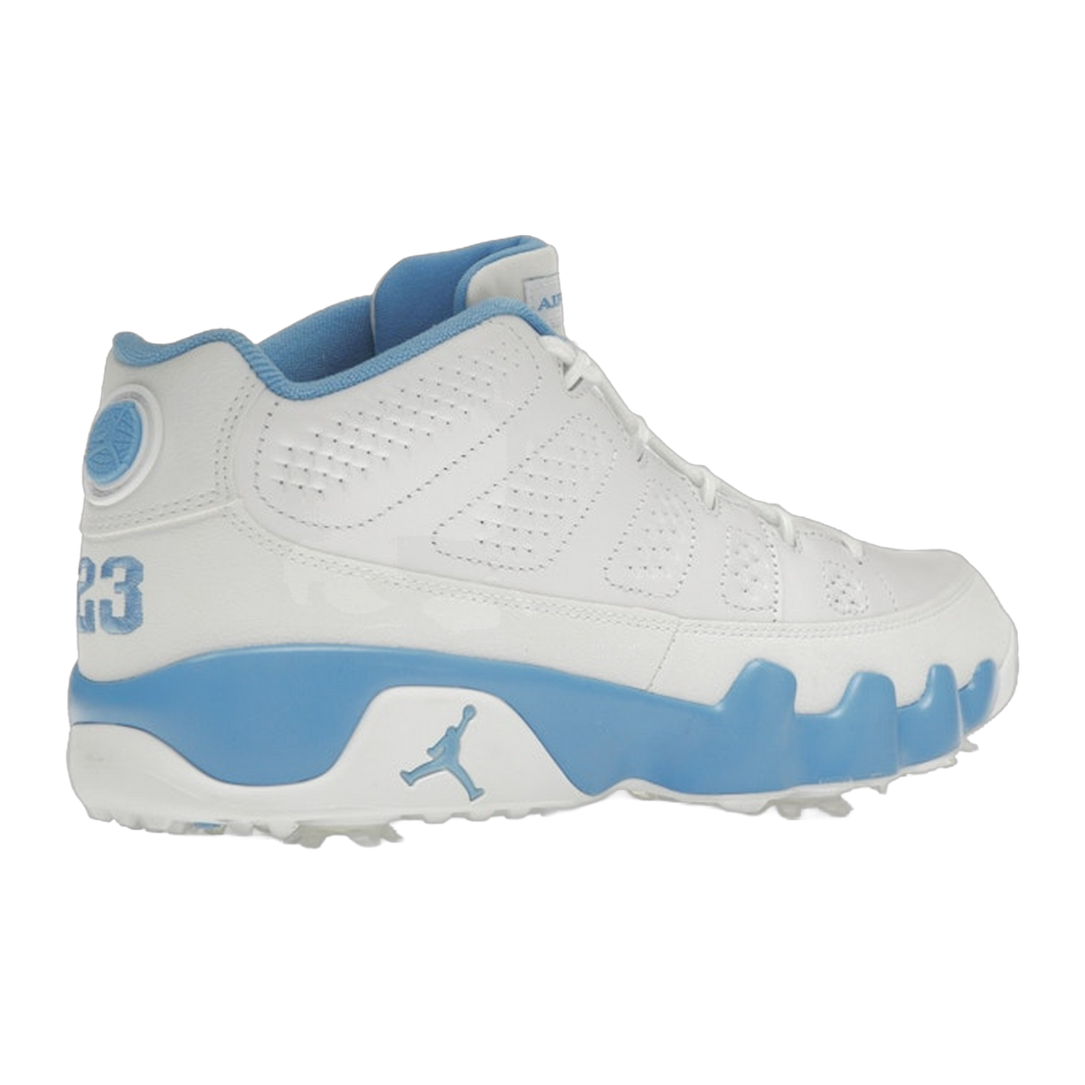 Jordan 9 Retro Low Golf White University Blue — kolab