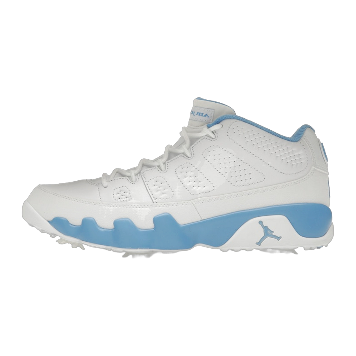 Jordan 9 Retro Low Golf White University Blue — kolab